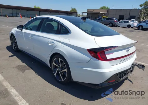 2022 Hyundai Sonata Sel Plus z USA, uszkodzony, nr VIN 5NPEJ4J28NH139524